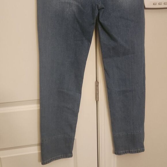 KanCan Women's Blue Denim Straight Leg Jeans w/ Extra Ankle Detailing Size 9/28 - Picture 10 of 12